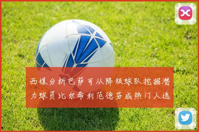 西媒分析巴萨可从降级球队挖掘潜力球员比尔希利范德芬成热门人选